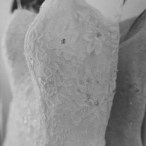Sweet heart lace wedding dress